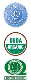 Aloha Medicinals Certified Organic cancer Supplement Credentials