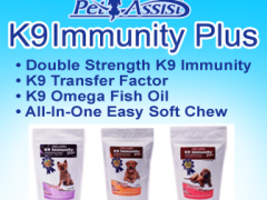 New and Improved K9 Immunity Plus K9 Immunity Plus Natural Dog Cancer Supplement