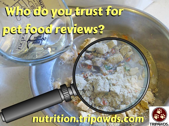 pet food reviews on the internet