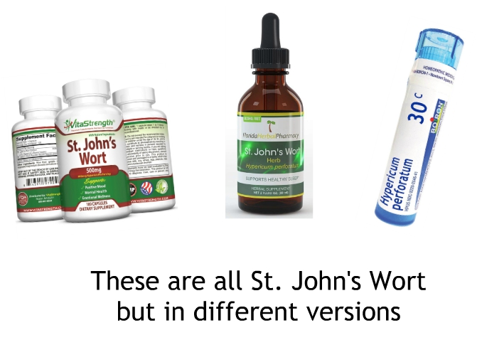 St. John's Wort versions