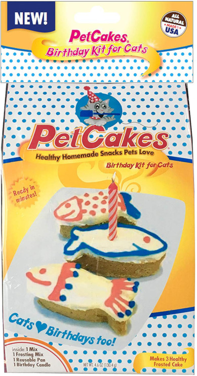 birthday cake mix for cats